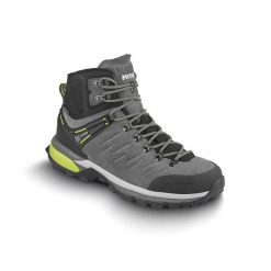 Buty trekkingowe męskie MEINDL Milford GTX z membraną Gore-tex. Szare trekkingi MEINDL, bez wzorów, z gore-texu, bez zapięcia. Za 1,228.77 zł.
