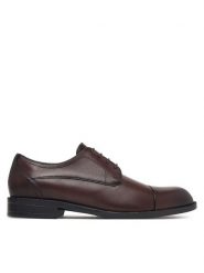 BOSS Półbuty Tayil 50568800 Brązowy ciemny. Brązowe eleganckie półbuty Boss, bez wzorów, ze skóry, bez obcasa, bez zapięcia. Za 894.99 zł.