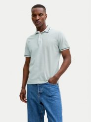 Jack & Jones Polo Paulos 12136668 Niebieski jasny Regular Fit. Niebieskie koszulki polo Jack & Jones, m, bez wzorów, z bawełny, bez kołnierzyka, bez ramiączek. Za 149.99 zł.