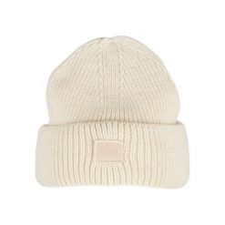 Czapka Urban Classics knitted wool. Białe czapki zimowe Urban Classics, bez wzorów, z wełny. Za 168.00 zł.