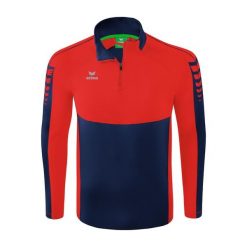 Bluza treningowa Erima Six Wings. Czerwone bluzy Erima, m, bez wzorów, bez kaptura. W wyprzedaży za 195.00 zł.