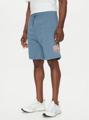 Jack&Jones Szorty sportowe Kane Detroit 12268773 Niebieski Relaxed Fit. Niebieskie krótkie spodenki sportowe Jack&Jones, m, bez wzorów, z bawełny. Za 99.99 zł.