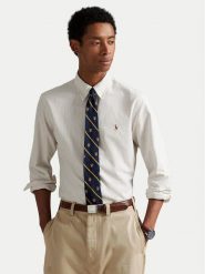 Polo Ralph Lauren Koszula 710953704007 Beżowy Regular Fit. Brązowe koszule Polo Ralph Lauren, l, bez wzorów, z bawełny, bez kołnierzyka, bez ramiączek. Za 729.99 zł.