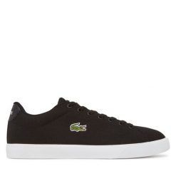 Tenisówki Lacoste. Czarne trampki LACOSTE, m, bez wzorów, bez zapięcia. Za 249.99 zł.