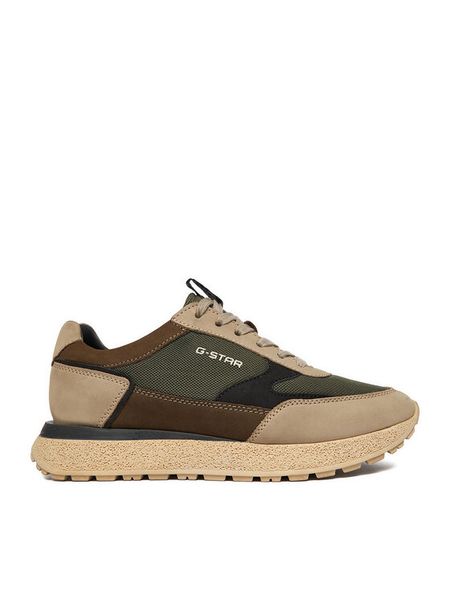 G-Star Raw Sneakersy EO-DAIIONA-01 MI08 Khaki. Brązowe buty sportowe casual G-Star Raw, bez wzorów, z nubiku, bez zapięcia. Za 379.99 zł.