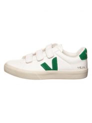 Veja Skórzane sneakersy "Recife" w kolorze białym rozmiar: 42. Białe buty sportowe casual Veja, bez wzorów, bez zapięcia. Za 442.34 zł.