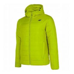 Męska Kurtka Ocieplana H4Z22 PrimaLoft. Zielone kurtki 4F, m, bez wzorów, z puchu, bez kaptura. Za 319.99 zł.