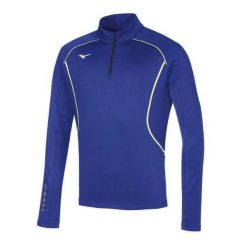 Bluza premium Mizuno JPN warmer. Białe bluzy Mizuno, bez wzorów, bez kaptura. W wyprzedaży za 232.00 zł.