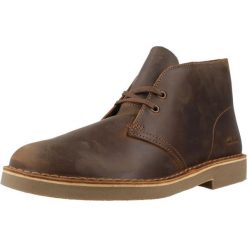 Buty CLARKS DESERT BT EVO Brązowy. Brązowe buty turystyczne Clarks, bez wzorów, ze skóry, bez zapięcia, trekkingowe. Za 448.99 zł.