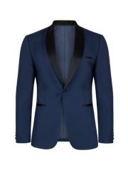 Marynarka smokingowa ULSTER PPLM9-3S-005-N. Niebieskie garnitury Pako Lorente, s, bez wzorów. Za 399.99 zł.