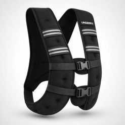 Kamizelka treningowa z obciążeniem X-PRO 5 kg UNDERFIT do ćwiczeń. Białe kamizelki sportowe UNDERFIT, uniwersalny, bez wzorów, z materiału, bez kaptura, do biegania. Za 104.00 zł.