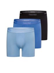 Calvin Klein Bokserki w 3-paku Mężczyźni Bawełna niebieski|czarny, L. Czarne bokserki CALVIN KLEIN, l, bez wzorów, z bawełny. Za 199.95 zł.