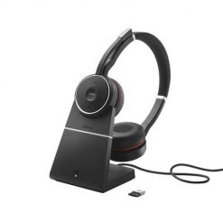 Słuchawki nauszne bezprzewodowe Jabra Evolve 65 MS Stereo Link370. Słuchawki bezprzewodowe Jabra. Za 1,526.99 zł.