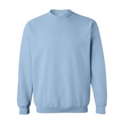 Bluza Rozpinana Z Grubej Mieszanki Dla Dorosłych Unisex. Niebieskie bluzy GILDAN, l, bez wzorów, bez kaptura. Za 63.99 zł.