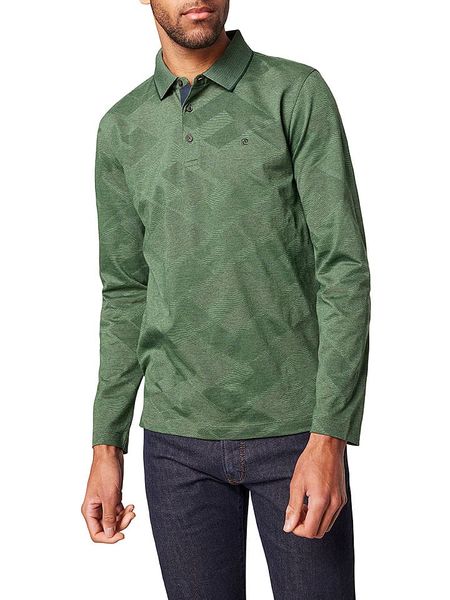 Pierre Cardin Koszulka polo w kolorze zielonym rozmiar: S. Zielone koszulki polo Pierre Cardin, s, bez wzorów, z bawełny, bez kołnierzyka, bez ramiączek. Za 135.49 zł.