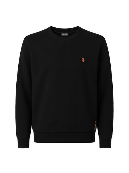 U.S. Polo Assn. Bluza w kolorze czarnym rozmiar: M. Czarne bluzy U.S. Polo Assn., m, bez wzorów, z bawełny, bez kaptura. Za 183.15 zł.