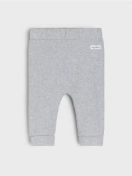 Prążkowane legginsy - szary. Szare legginsy długie sportowe Sinsay, l, bez wzorów, prążkowane. Za 19.99 zł.