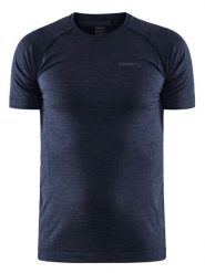 Craft Koszulka funkcyjna "Core Dry Active Comfort" w kolorze granatowym rozmiar: L. Niebieskie t-shirty sportowe Craft, bez wzorów, z poliamidu, bez ramiączek, outdoorowe. Za 101.23 zł.