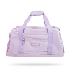 Torba sportowa nylonowa 41,25 l Aura Lavender. Fioletowe torby na ramię GYMBEAM, bez wzorów, z nylonu, na ramię, bez dodatków. Za 153.90 zł.