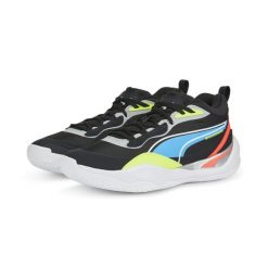 Buty halowe Puma Playmaker Pro. Czarne buty do koszykówki Puma, bez zapięcia, do koszykówki. Za 416.00 zł.