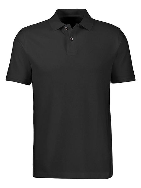 Lerros Koszulka polo w kolorze czarnym rozmiar: L. Czarne koszulki polo Lerros, l, bez wzorów, z bawełny, bez kołnierzyka, bez ramiączek. Za 78.84 zł.