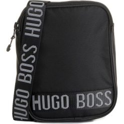 Saszetka BOSS - Unq J20245 JH19004 09 Black. Czarne saszetki i nerki Boss, bez wzorów, z materiału, bez dodatków. Za 249.00 zł.