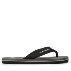 Japonki Quiksilver. Czarne japonki Quiksilver, bez wzorów. Za 99.99 zł.