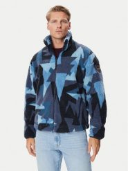 Napapijri Polar T-Fleeve Fz NP0A8AO4 Granatowy Loose Fit. Niebieskie bluzy z polaru Napapijri, m, bez wzorów, z polaru, bez kaptura. Za 1,009.00 zł.
