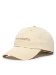 Tommy Hilfiger Czapka z daszkiem Tjm Script AM0AM14455 Kremowy. Białe czapki z daszkiem Tommy Hilfiger, bez wzorów, z bawełny. Za 129.99 zł.