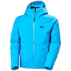 Kurtka narciarska Helly Hansen Courchevel. Niebieskie kurtki narciarskie i snowboardowe Helly Hansen, m, bez wzorów, narciarskie. W wyprzedaży za 1,542.00 zł.