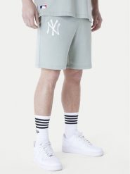 New Era Szorty sportowe New York Yankees MLB League Essentials 60596184 Zielony Regular Fit. Zielone krótkie spodenki sportowe New Era, m, bez wzorów, z bawełny. Za 129.99 zł.