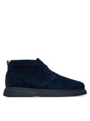 Tommy Hilfiger Trzewiki Comfort Suede Chukka FM0FM06074 Granatowy. Niebieskie botki sznurowane Tommy Hilfiger, bez wzorów, ze skóry, bez obcasa, bez zapięcia. Za 649.99 zł.