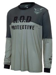 Protective Koszulka kolarska "Monster Mash" w kolorze zielonym rozmiar: M. Zielone t-shirty sportowe Protective, bez wzorów, bez ramiączek, rowerowe. Za 140.86 zł.