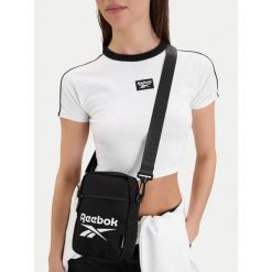 Saszetka Reebok. Czarne saszetki i nerki Reebok, bez wzorów, małe, bez dodatków. Za 49.99 zł.