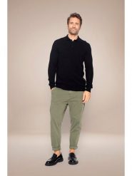 Perfect Cashmere Kaszmirowy sweter "Spencer" w kolorze czarnym rozmiar: XL. Czarne swetry nierozpinane Perfect Cashmere, xl, bez wzorów, z kaszmiru, bez kołnierzyka, bez ramiączek. Za 369.99 zł.