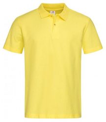 Żółta Bawełniana Koszulka POLO -STEDMAN- Męska, Krótki Rękaw, z Kołnierzykiem, Kanarkowa. Żółte bluzki z długim rękawem Stedman, m, bez wzorów, z bawełny, bez kołnierzyka, bez ramiączek. Za 89.00 zł.