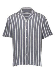 Jack & Jones Koszula "Coba" w kolorze granatowo-białym rozmiar: S. Niebieskie koszule Jack & Jones, s, bez wzorów, z bawełny, bez kołnierzyka, bez ramiączek. Za 86.99 zł.