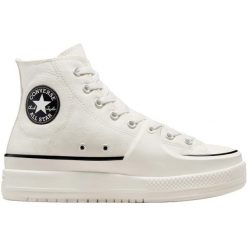 Trampki Converse Chuck Taylor All Star Construct, Dla obu płci. Białe trampki Converse, bez wzorów, bez zapięcia. Za 490.00 zł.
