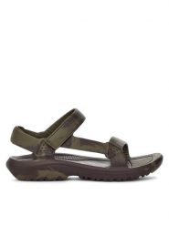 Teva Sandały Hurricane Drift Huemix 1135410 Khaki. Brązowe sandały Teva, z syntetyku, bez zapięcia. Za 149.99 zł.