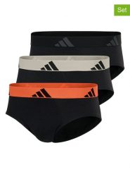 Adidas Slipy (3 pary) w kolorze czarnym rozmiar: L. Czarne slipki Adidas, l, bez wzorów. Za 73.99 zł.