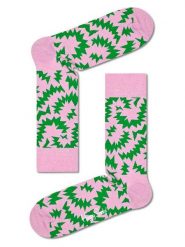 Happy Socks Skarpety w kolorze jasnoróżowo-zielonym rozmiar: 41-46. Różowe skarpety Happy Socks, bez wzorów, z bawełny. Za 30.99 zł.