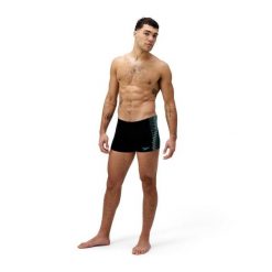 Spodenki kąpielowe męskie Speedo End+ Tech Pnl Asht. Czarne kąpielówki Speedo, m, bez wzorów. Za 189.99 zł.