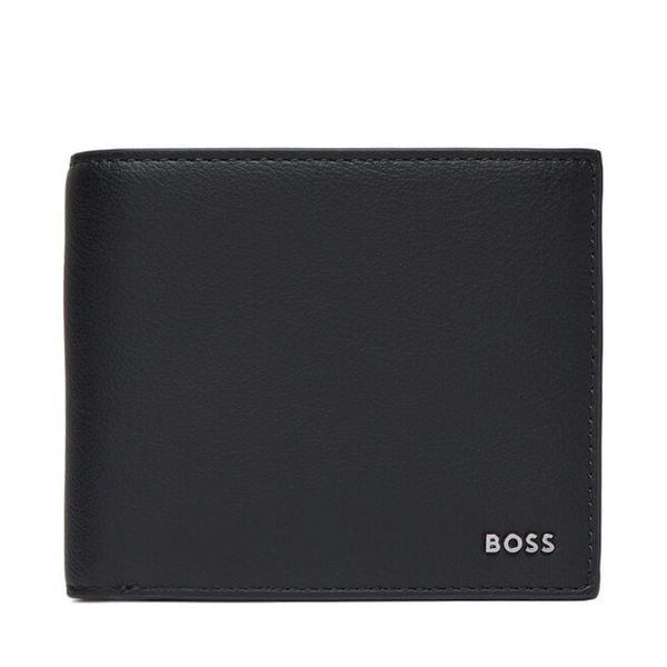 Portfel BOSS. Czarne portfele Boss, bez wzorów. Za 384.99 zł.