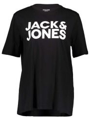 Jack & Jones Koszulka w kolorze czarnym rozmiar: L. Czarne bezrękawniki Jack & Jones, l, bez wzorów, z bawełny, bez kołnierzyka, bez ramiączek. Za 37.12 zł.