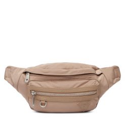 Nerka Guess. Brązowe saszetki i nerki Guess, z aplikacjami. Za 359.99 zł.