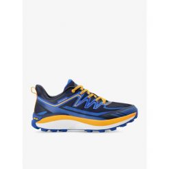 Buty turystyczne męskie Lumberjack Novo. Niebieskie buty trekkingowe Lumberjack, bez wzorów, bez zapięcia, trekkingowe. Za 359.99 zł.