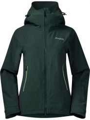 Bergans Kurtka narciarska w kolorze ciemnozielonym rozmiar: XS. Zielone kurtki narciarskie i snowboardowe Bergans, s, bez wzorów, z materiału, narciarskie. Za 353.87 zł.