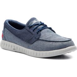 Półbuty SKECHERS - Coastline 53800/DEN Denim. Eleganckie półbuty marki Skechers. W wyprzedaży za 209.00 zł.