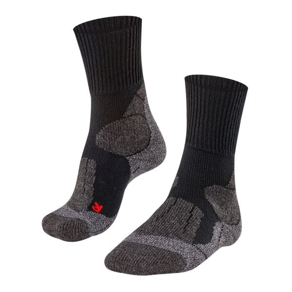 Skarpetki Falke TK1. Czarne skarpety Falke, bez wzorów, z elastanu. Za 161.50 zł.