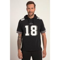 Męska Bluza z kapturem futbol amerykański półrękaw kaptur duży nadruk. Czarne bluzy z kapturem JAY-PI, m, bez wzorów, z bawełny, z kapturem. Za 279.99 zł.